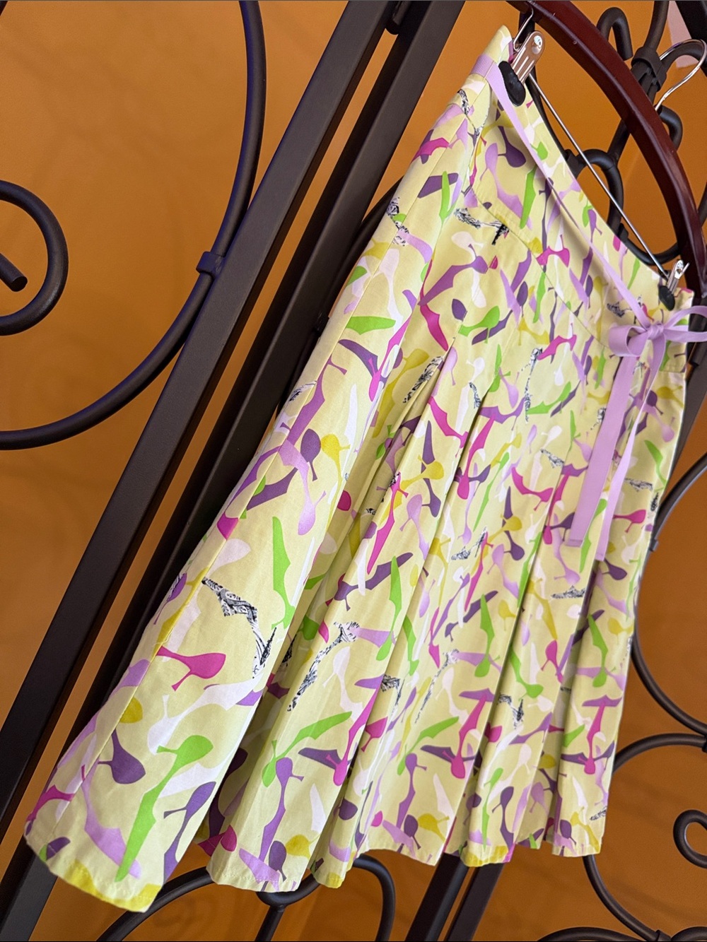 LIZ CLAIBORNE Shoe Princess A-Line Skirt - Picture 2 of 8